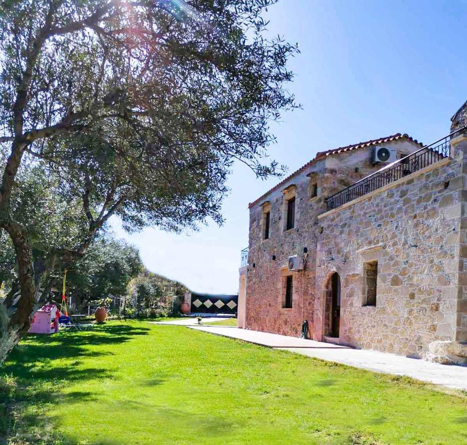 Villa Anastasia Luxe With Top Wifi, Bbq & Amazing Views Kíssamos Exterior foto