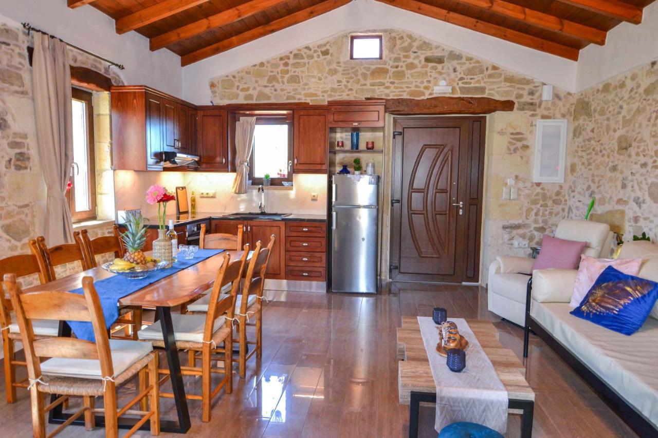 Villa Anastasia Luxe With Top Wifi, Bbq & Amazing Views Kíssamos Exterior foto