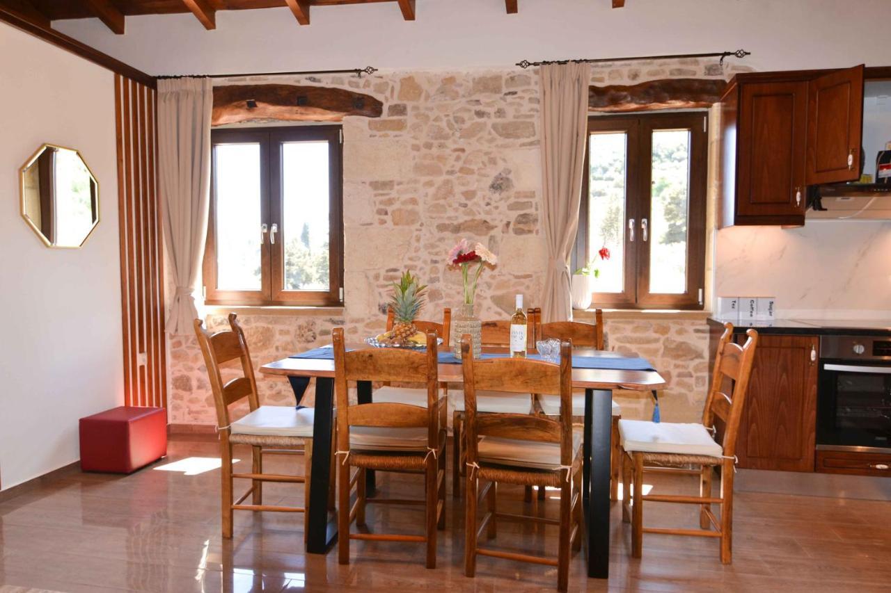 Villa Anastasia Luxe With Top Wifi, Bbq & Amazing Views Kíssamos Exterior foto